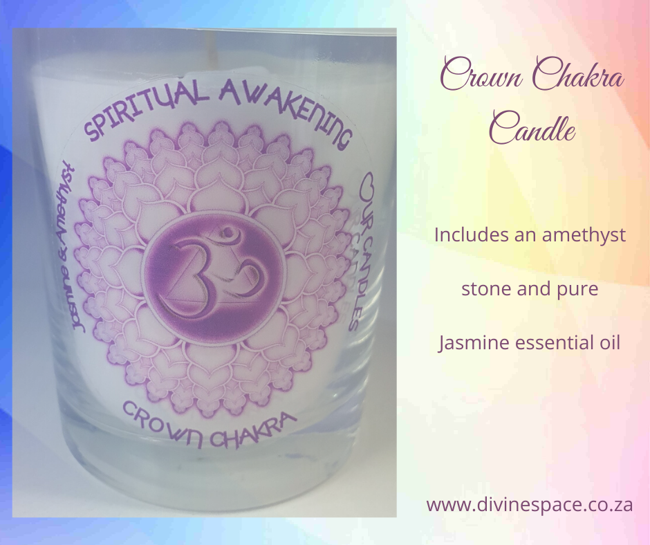 Chakra candle Crown