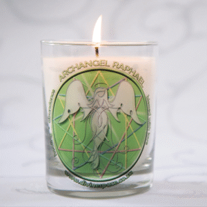 Archangel Raphael - candle